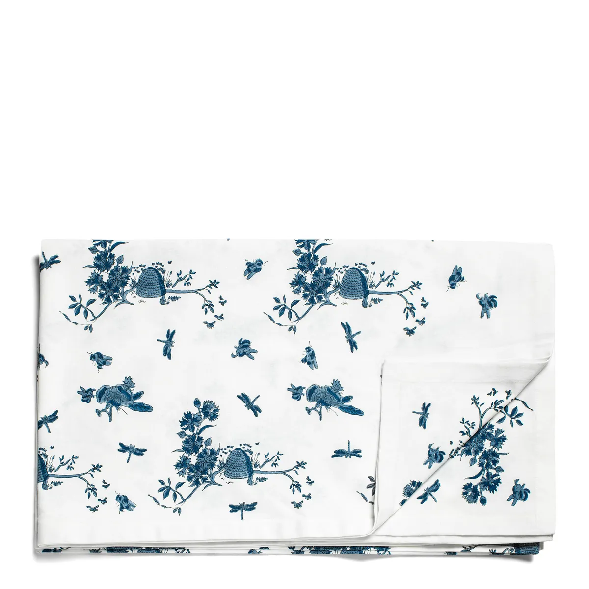 Beehive Blue Tablecloth 
