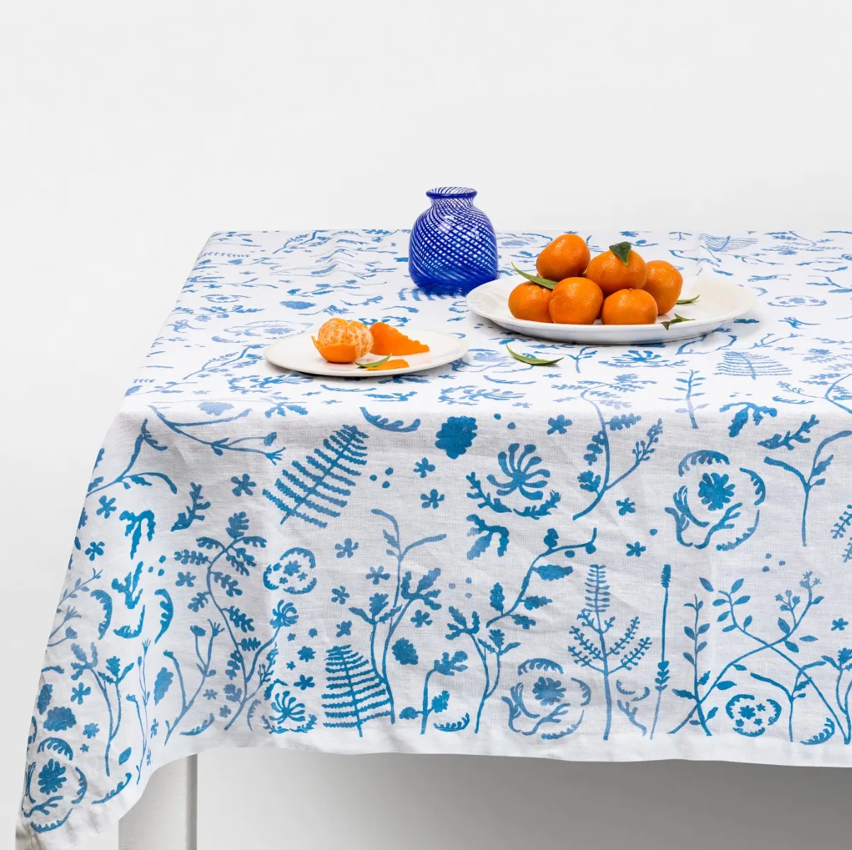 Wildflower Tablecloth White