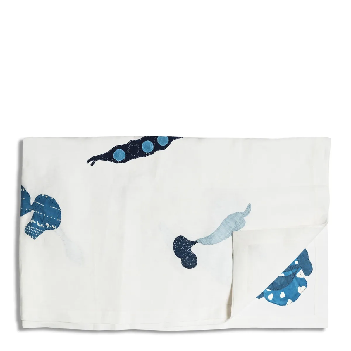 Nila Market Tablecloth Indigo 