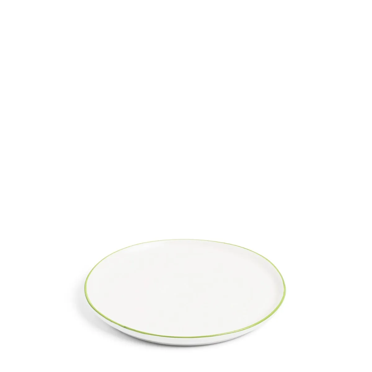 Edge Dessert Plate Green 