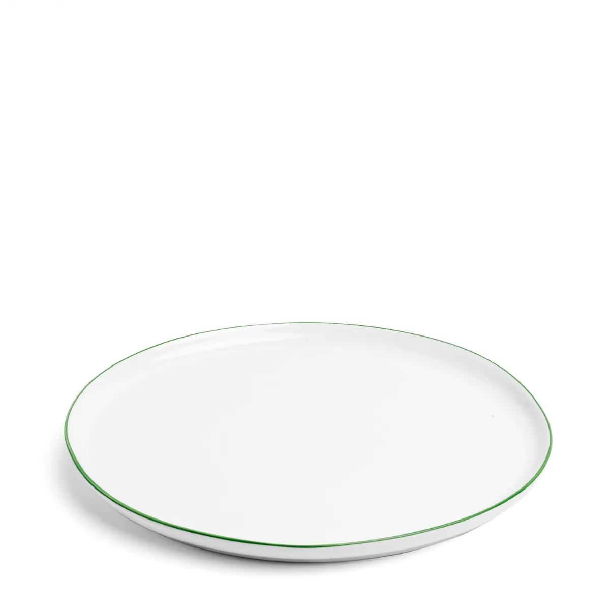 Edge Dinner Plate Dark Green 