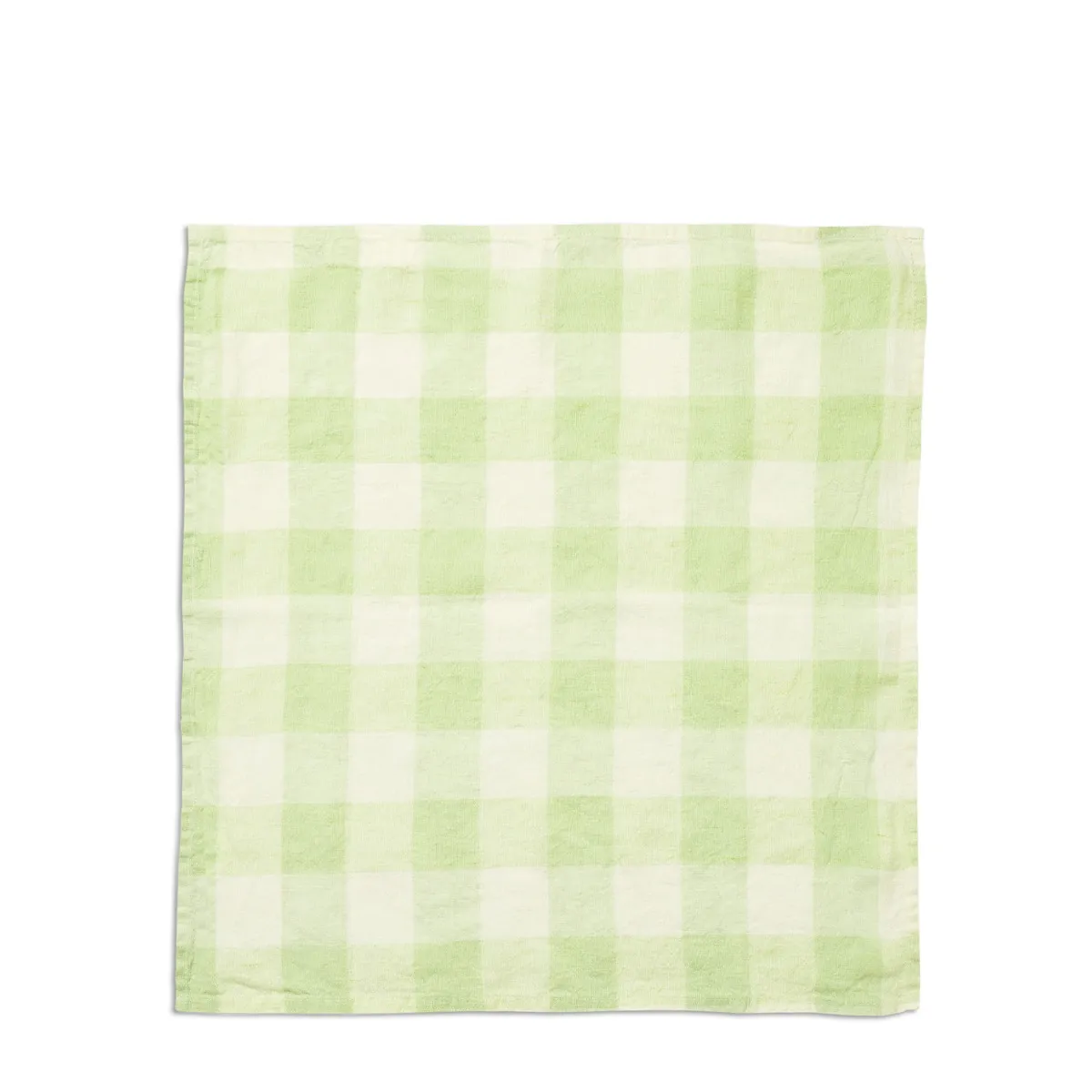 Mint & White Check Napkin 