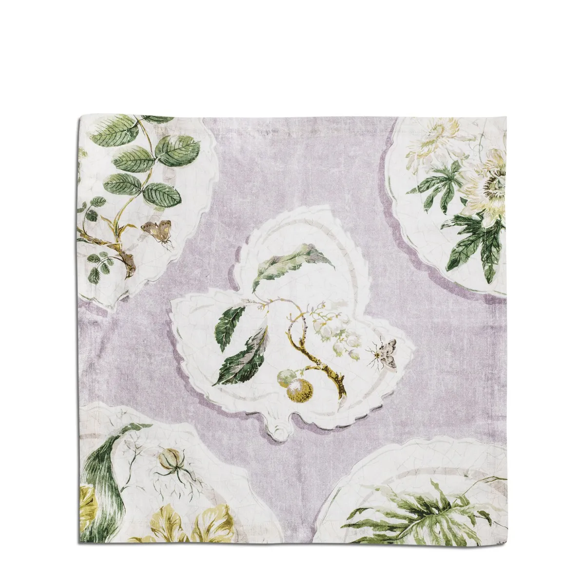 Daylesford x Colefax Quince Garden Napkin in Lilac With Hazel 
