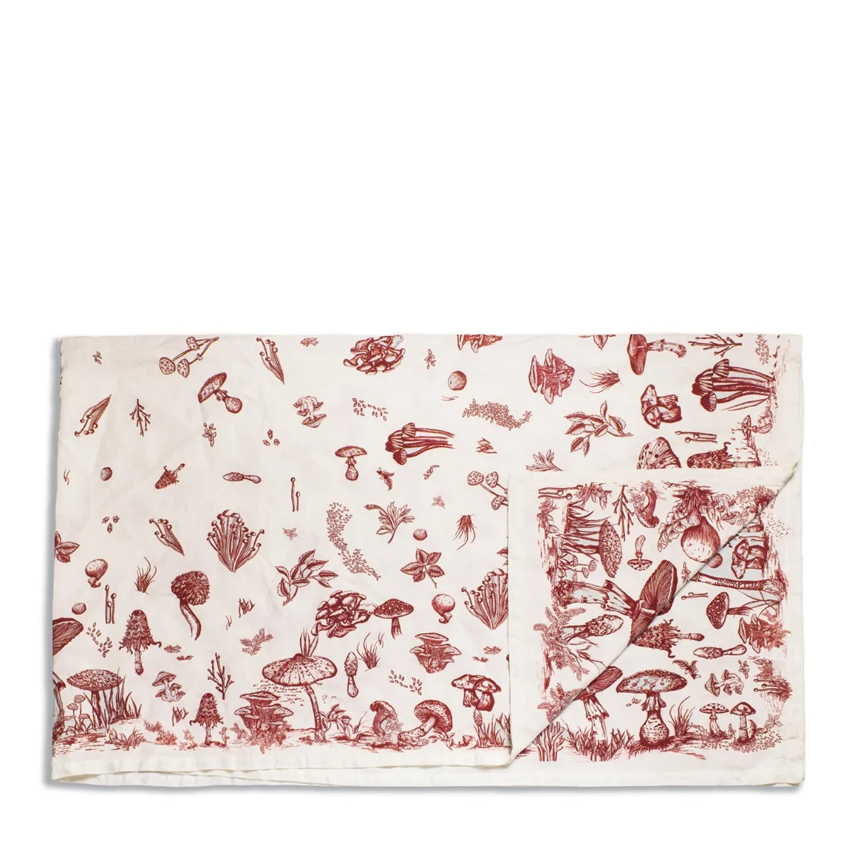 Mushroom Tablecloth Ivory 