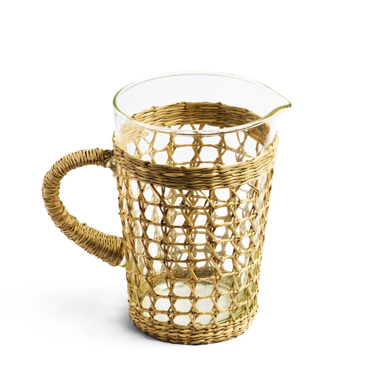 Weave Glass Jug 