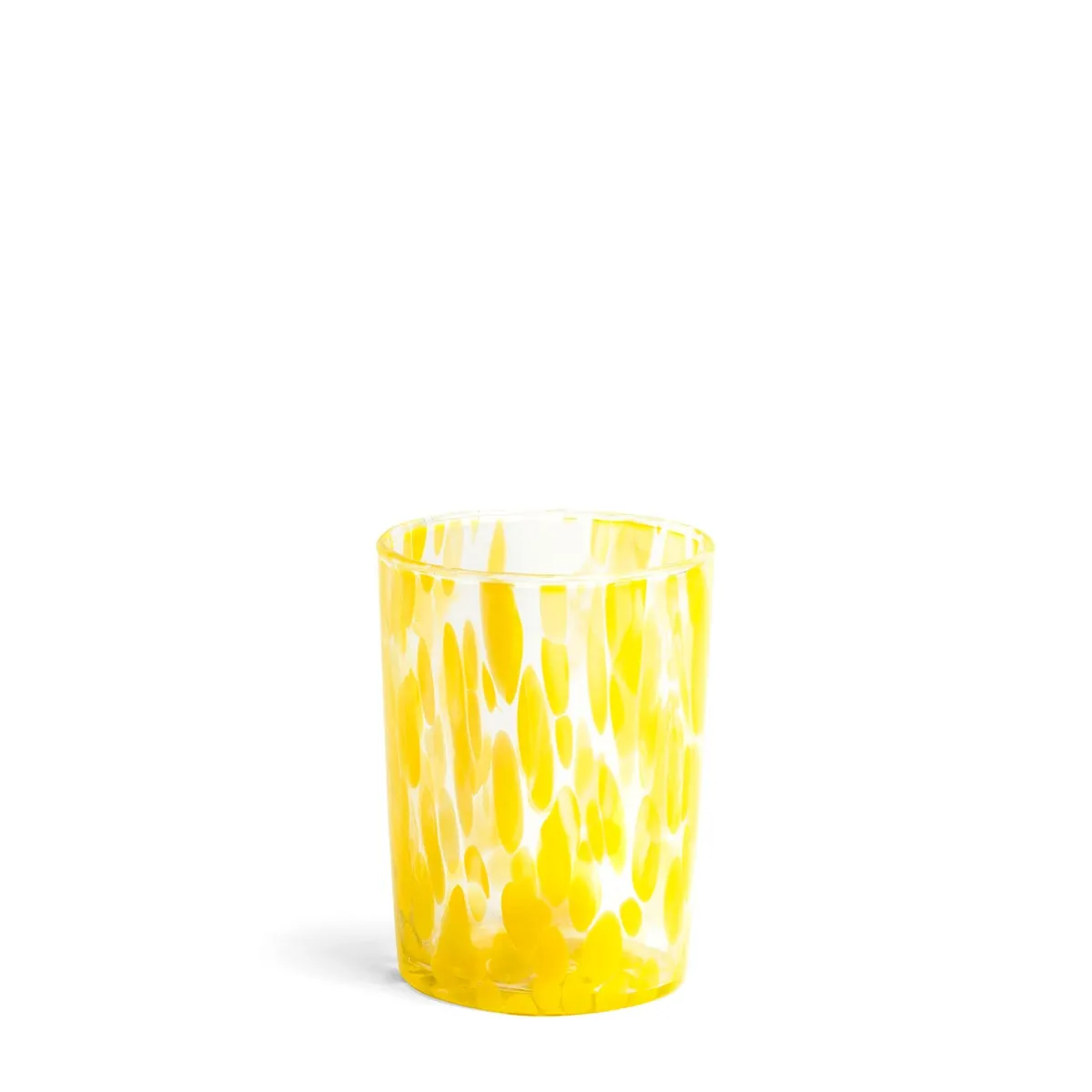 Yellow Speckled Tumbler 