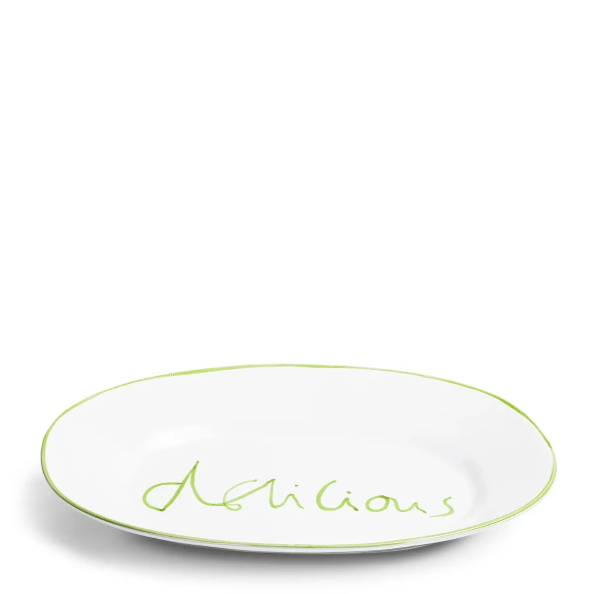 Oddington Oval Platter Green Delicious 