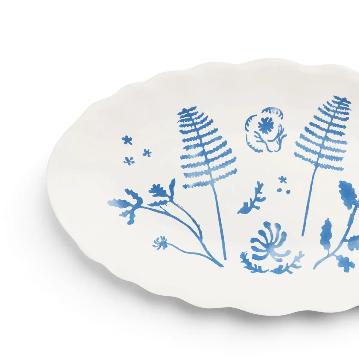 Wildflower Oval Serving Platter Small