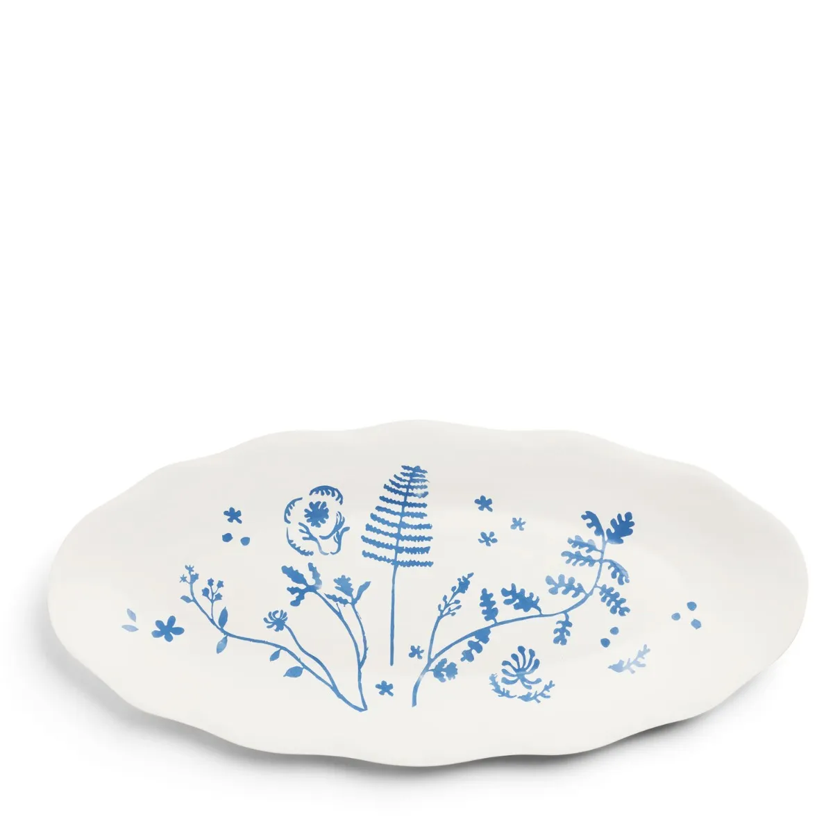 Wildflower Oval Serving Platter Large 