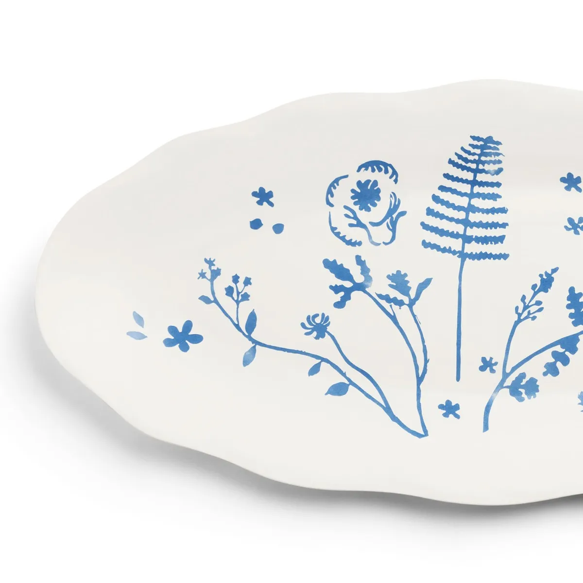 Wildflower Oval Serving Platter Large