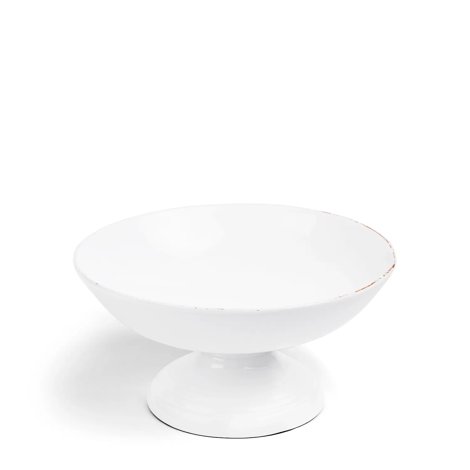 Campagna Footed Bowl White 