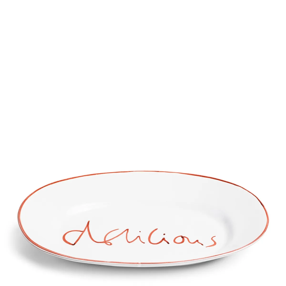 Oddington Oval Platter Red Delicious 