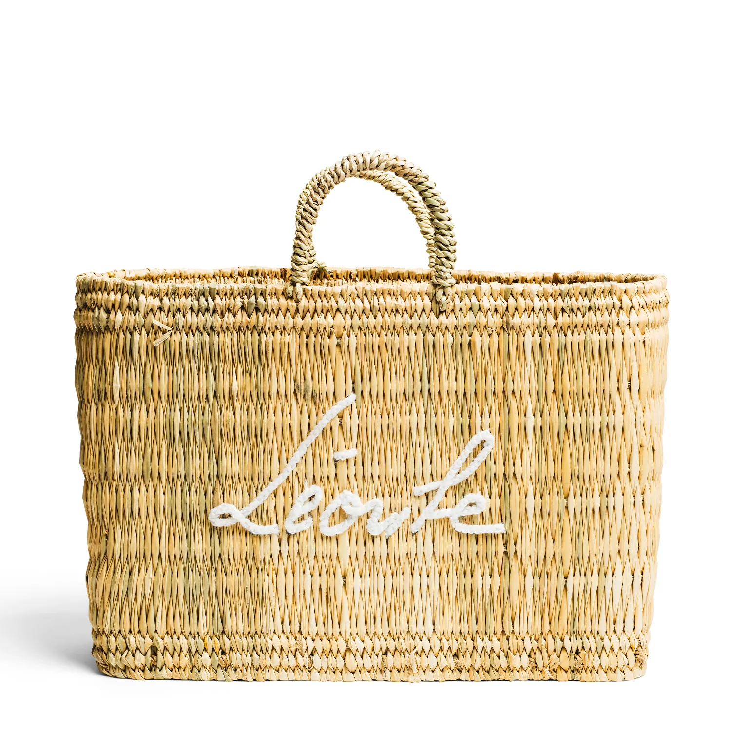 LÃ©oube White Basket Bag 