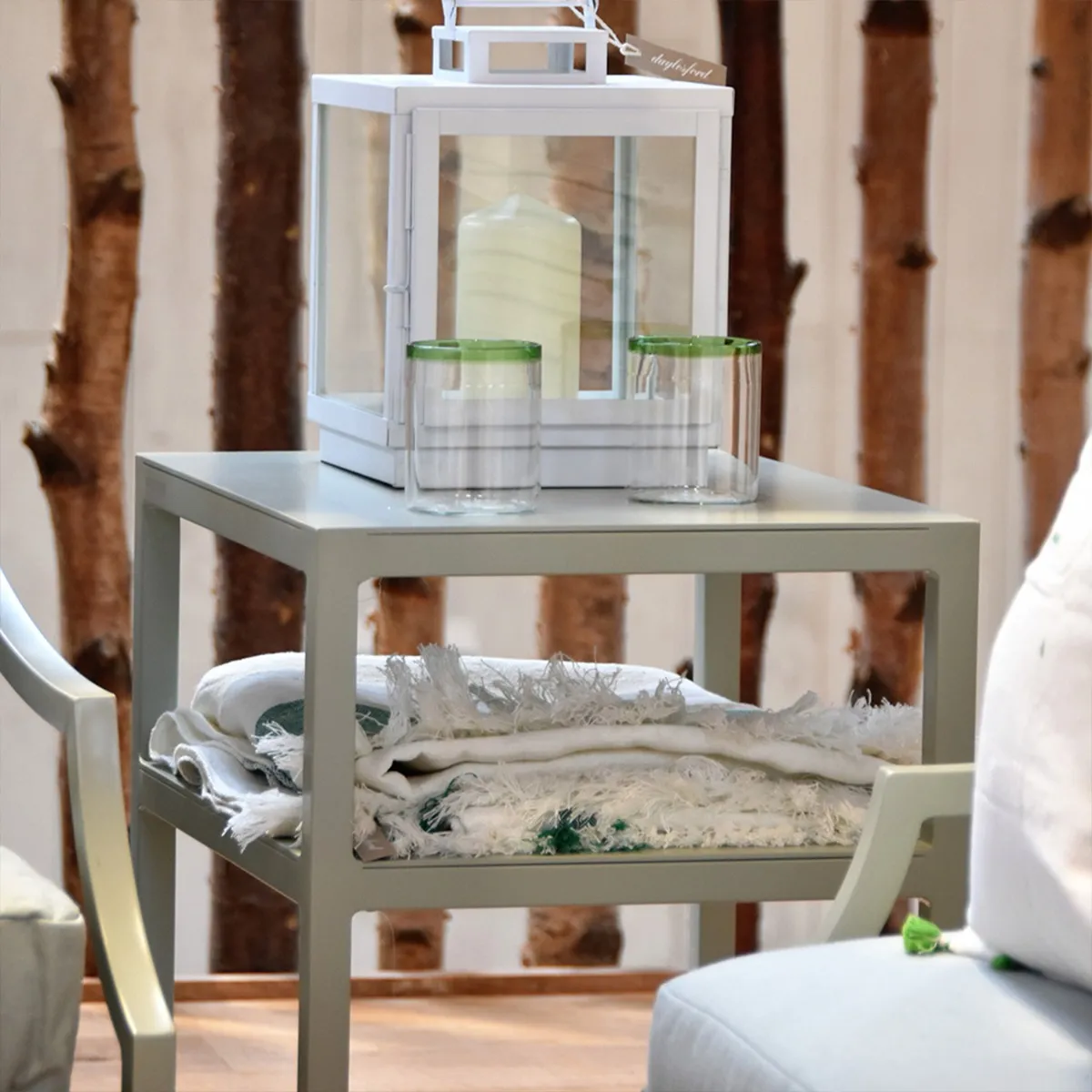 Kingham Side Table in Green 