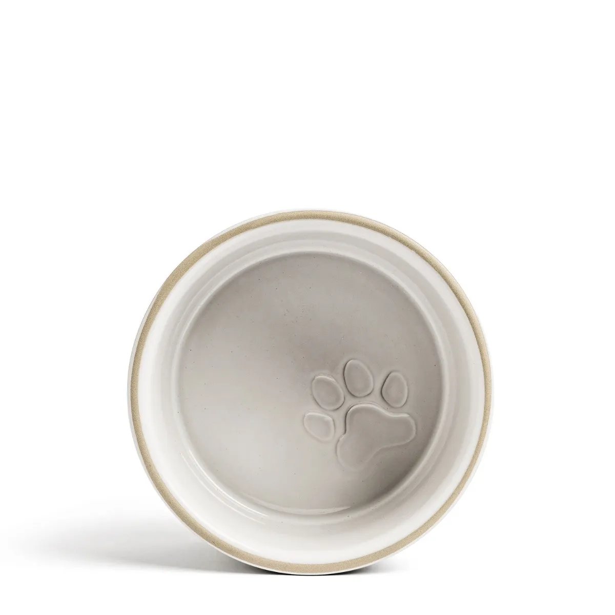 Paw Print Dog Bowl