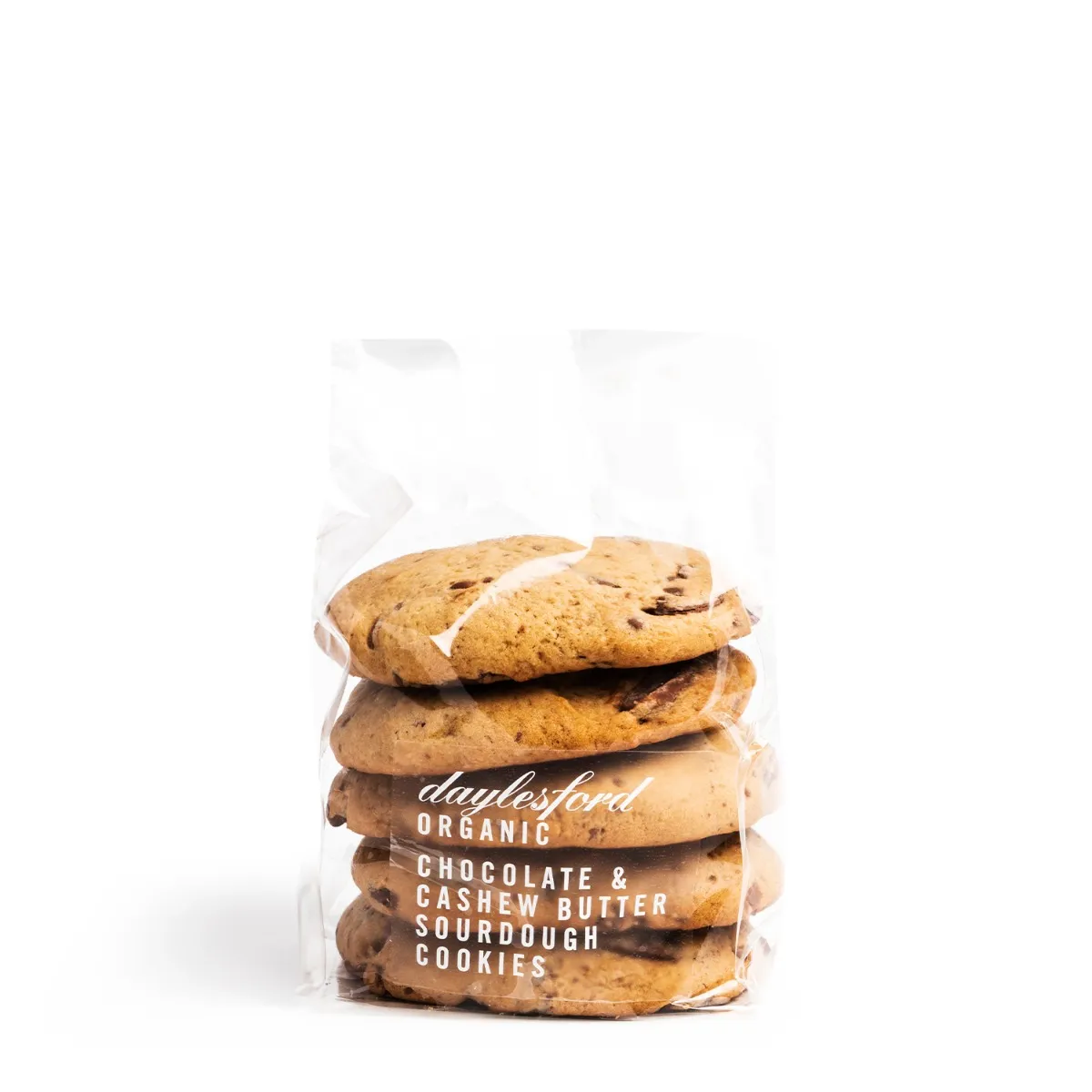 Organic Chocolate & Cashew Butter Sourdough Cookies