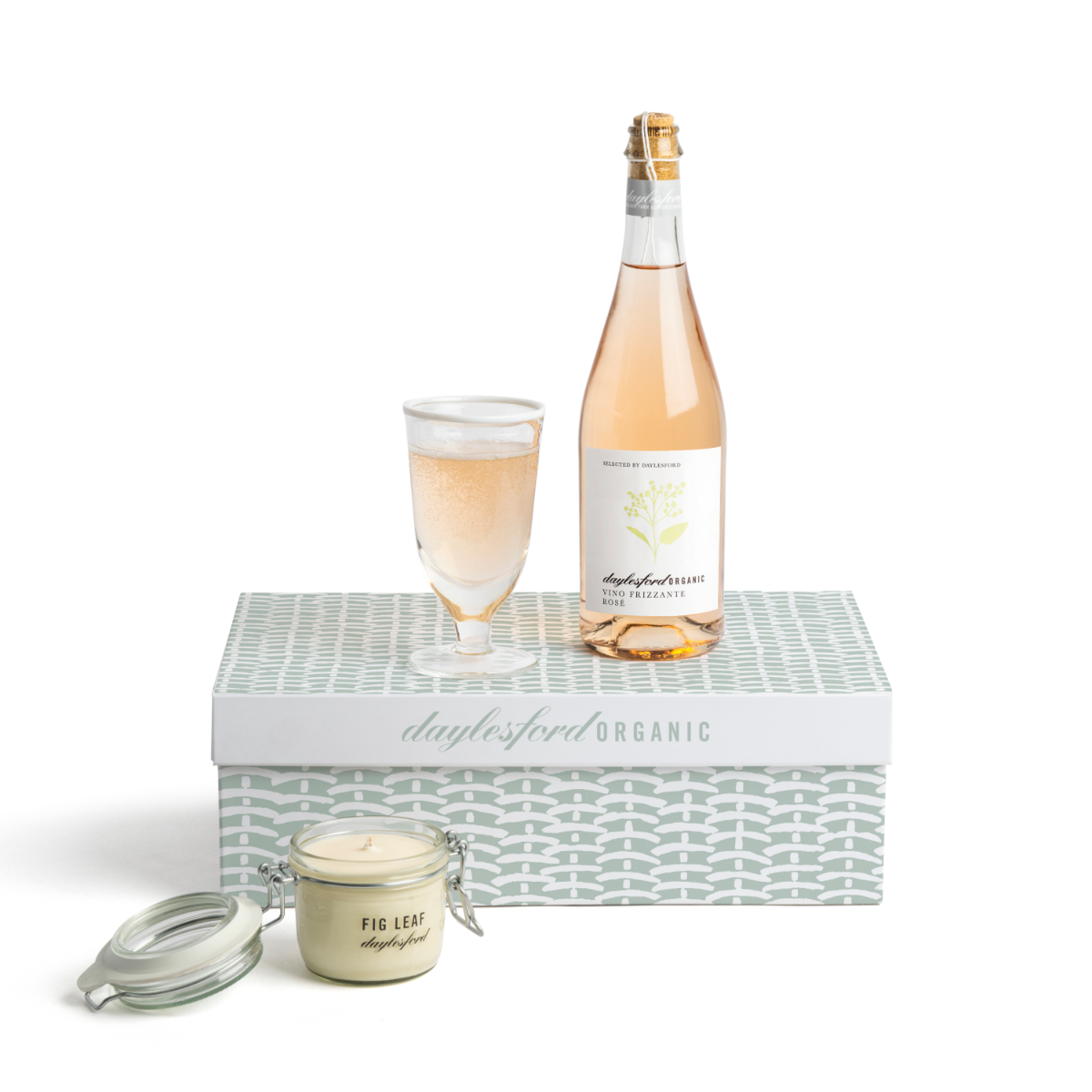 Fig Candle and Fizz Gift Box 