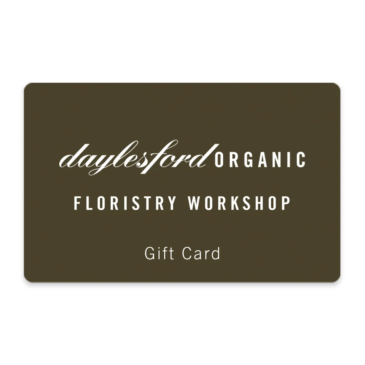 Half Day Floristry Workshop Gift Card 