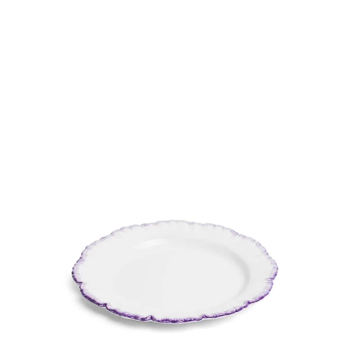 Combs Dessert Plate Lavender 