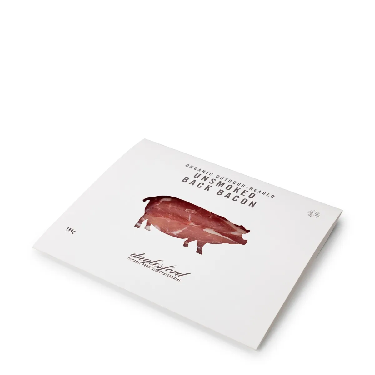 Organic Unsmoked Back Bacon 184g