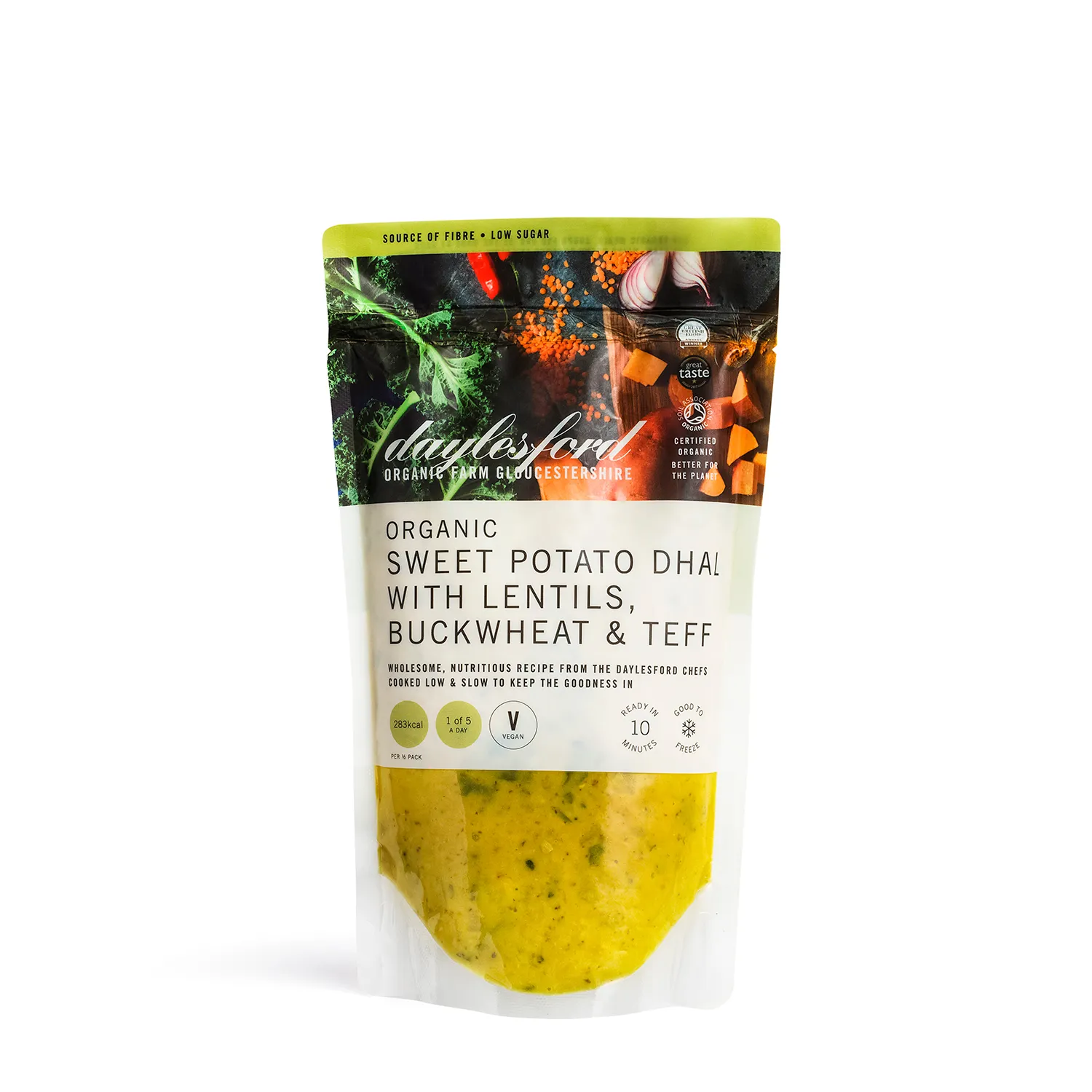Organic Ancient Grain & Sweet Potato Dhal 