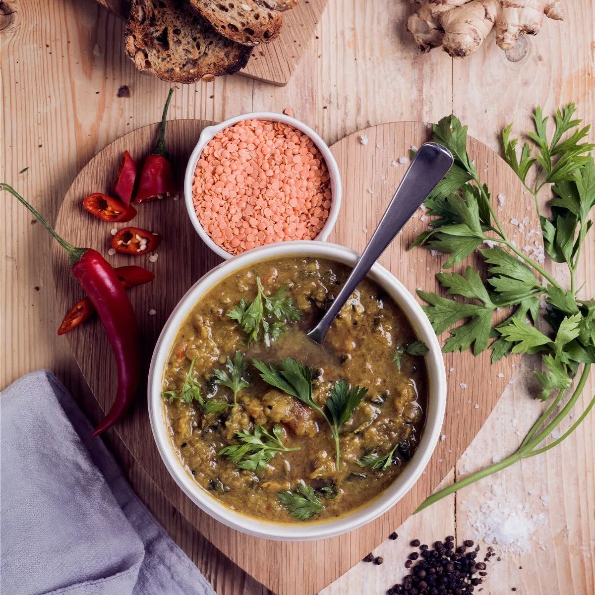 Organic Ancient Grain & Sweet Potato Dhal