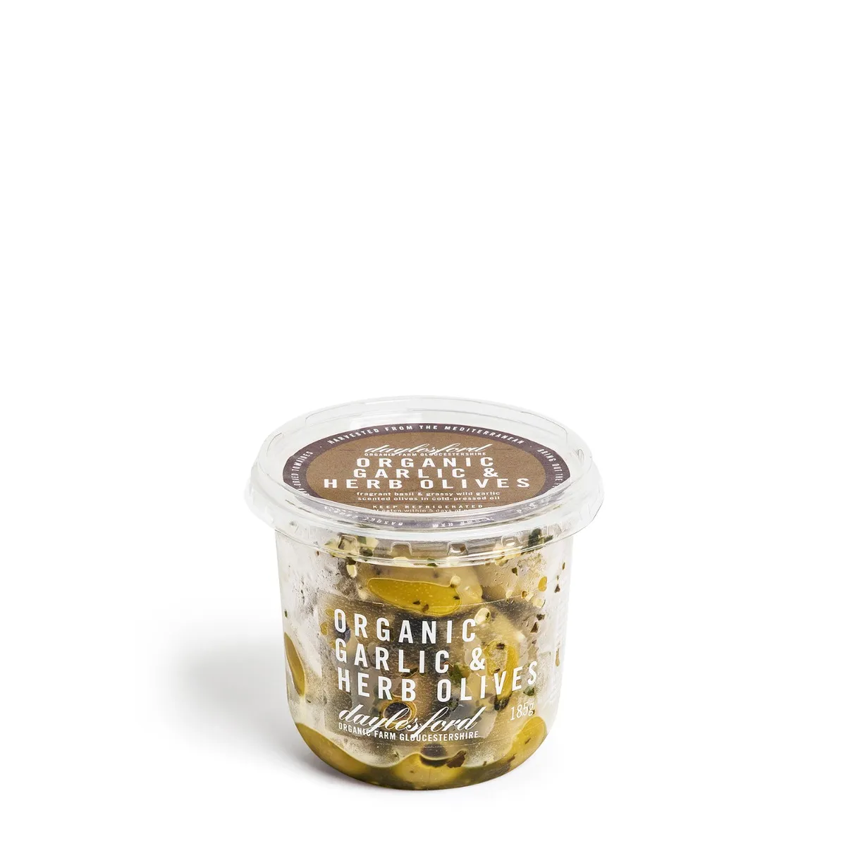 Organic Garlic & Herb Olives 