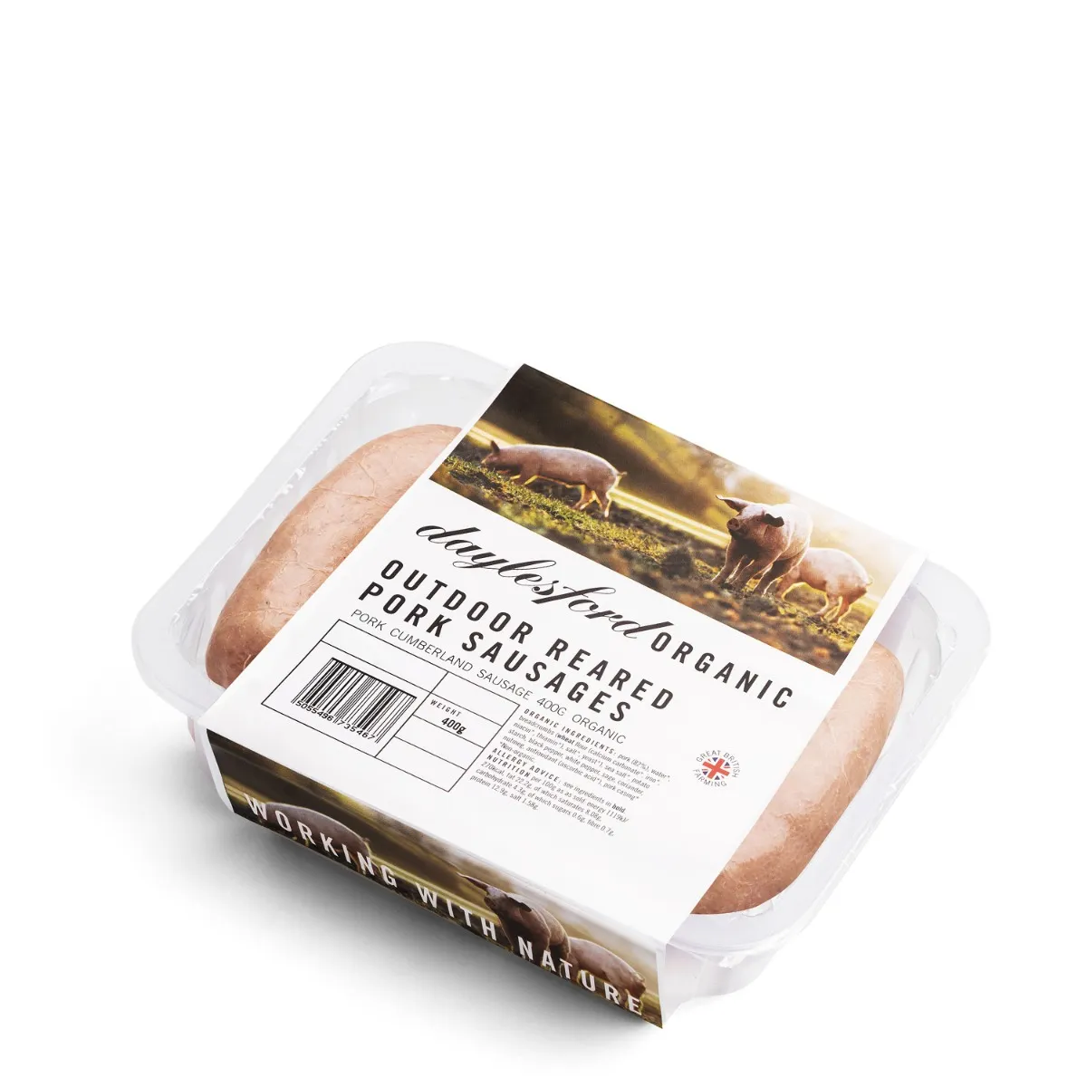 Organic Cumberland Sausages