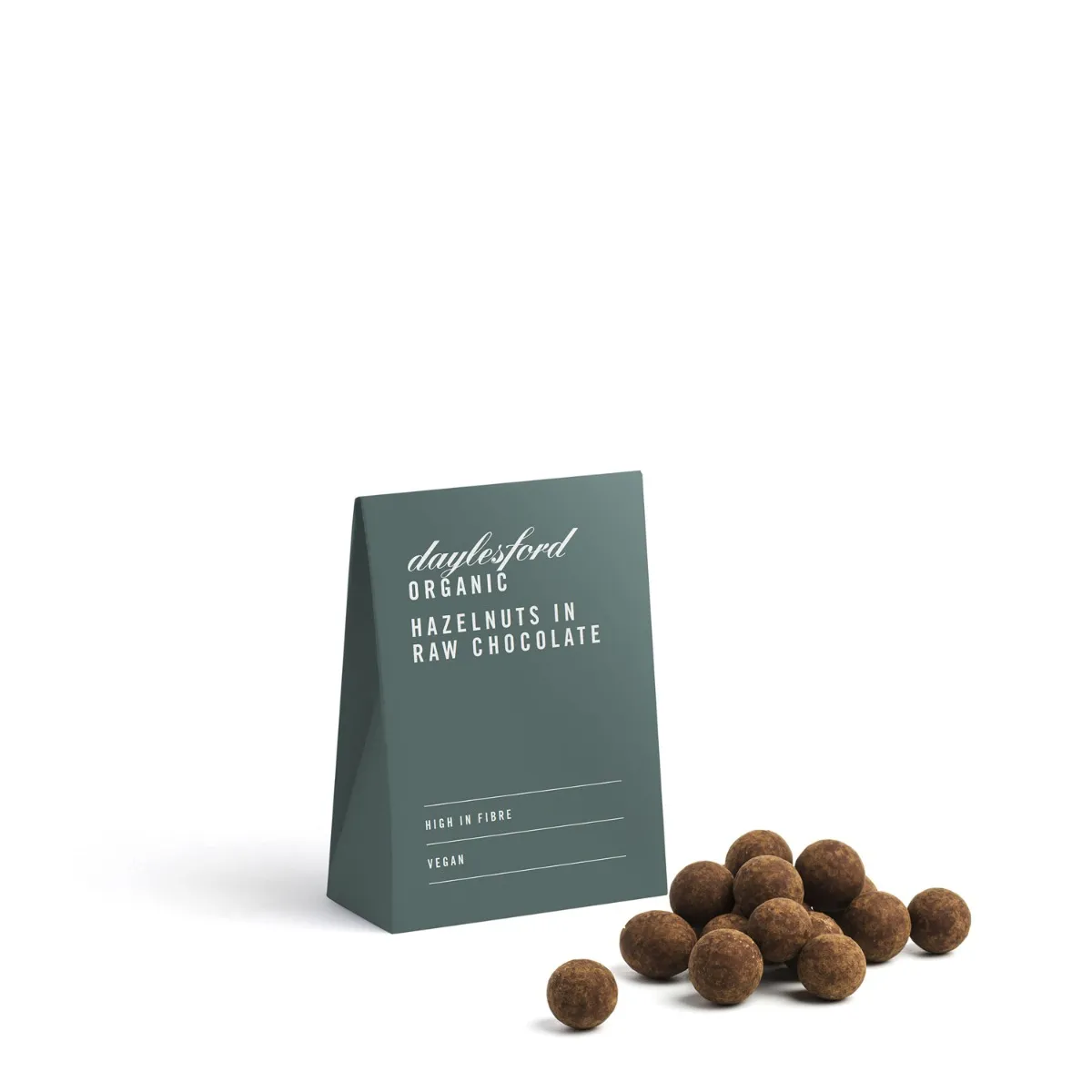 Organic Hazelnuts in Raw Chocolate 