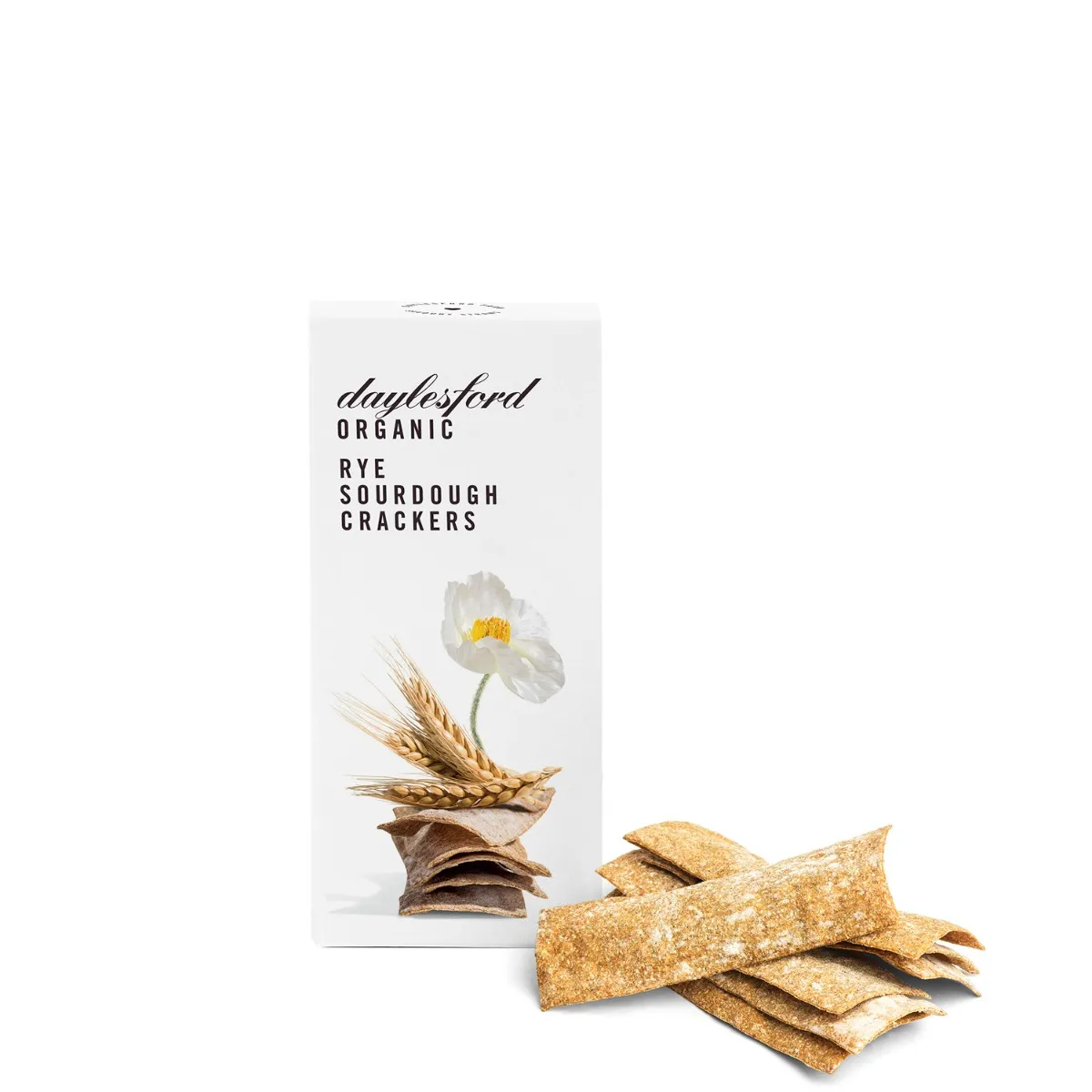 Rye Sourdough Crackers 