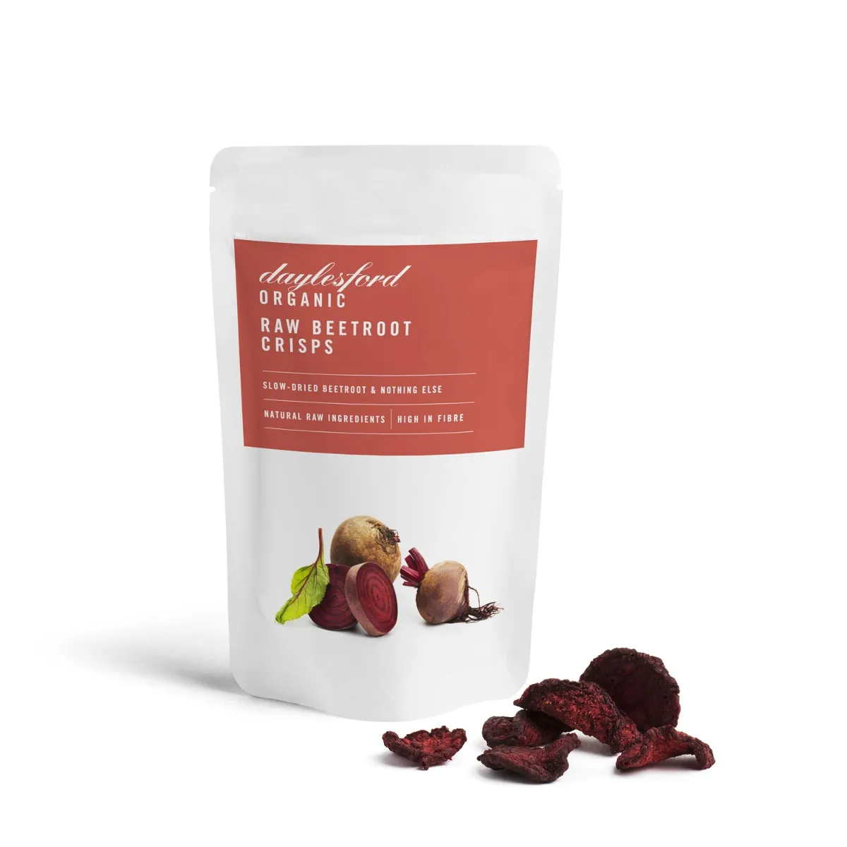 Organic Raw Beetroot Crisps 