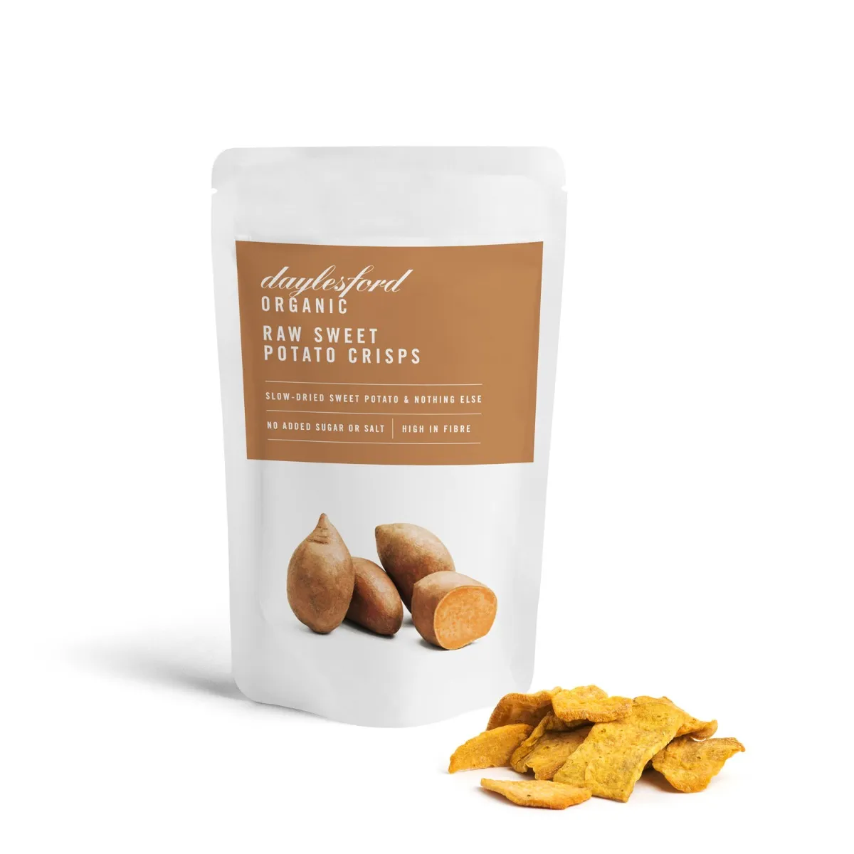 Organic Raw Sweet Potato Crisps 