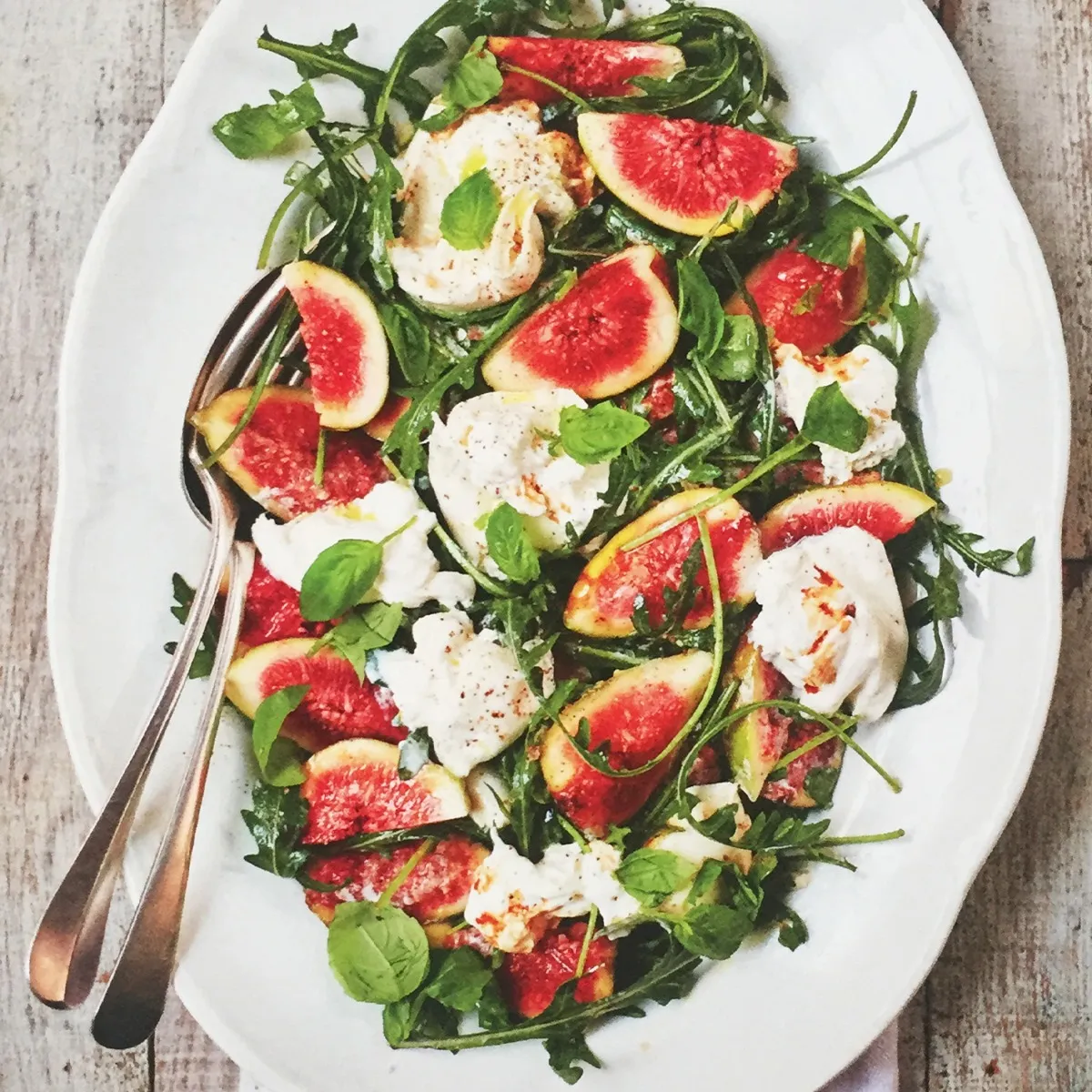 Fig Salad With Burrata â A Guest Recipe From Wendy Rowe 