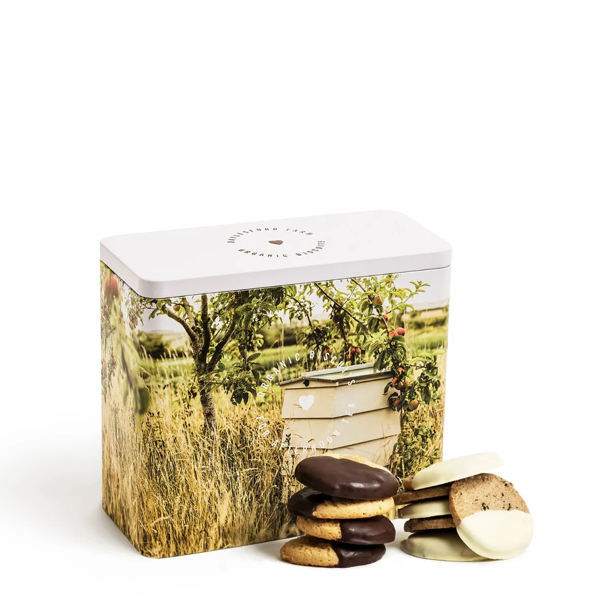Organic Sweet Biscuit Selection Tin 
