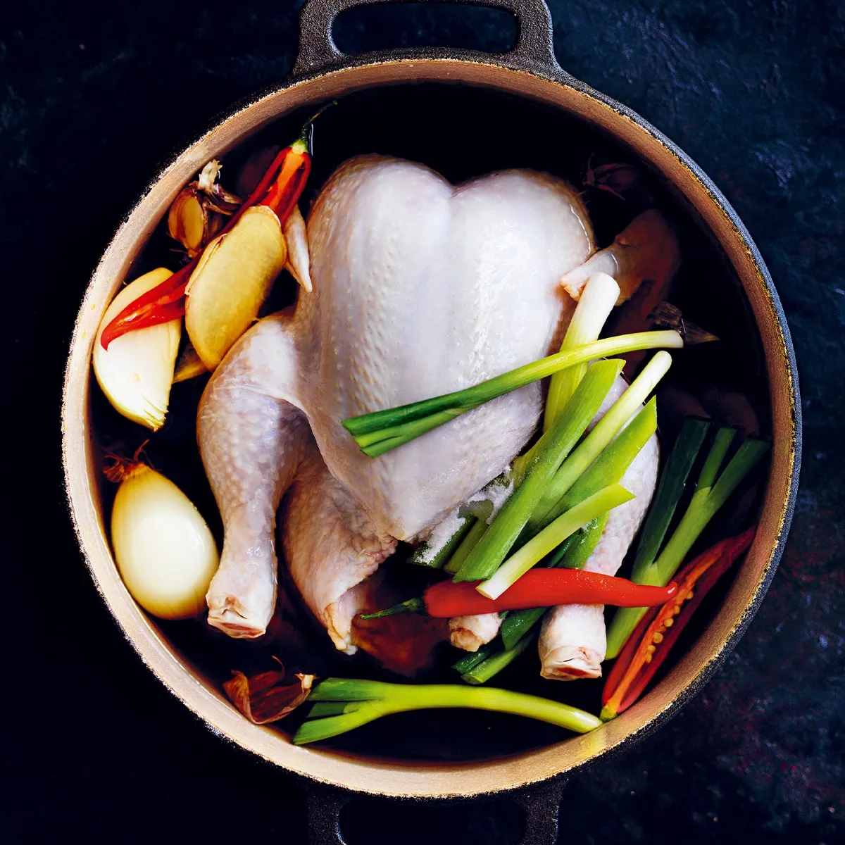 Basic Asian-style Poached Chicken â a guest recipe by Donna Hay 