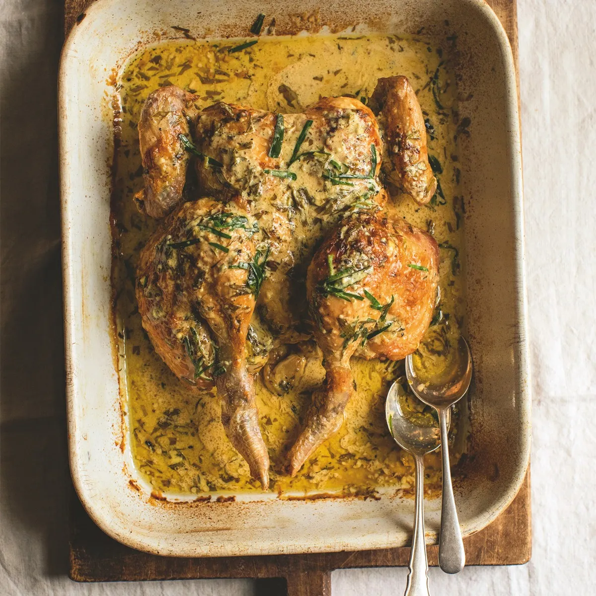 Epic Tarragon Roast Chicken - A Guest Recipe From Julius Roberts 