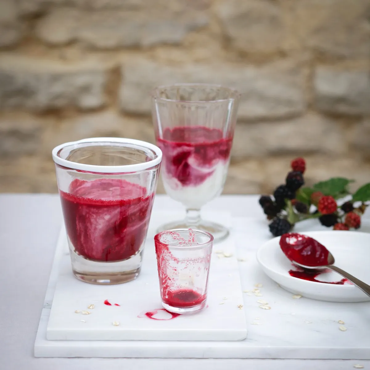 Kefir & Blackberry Smoothie 