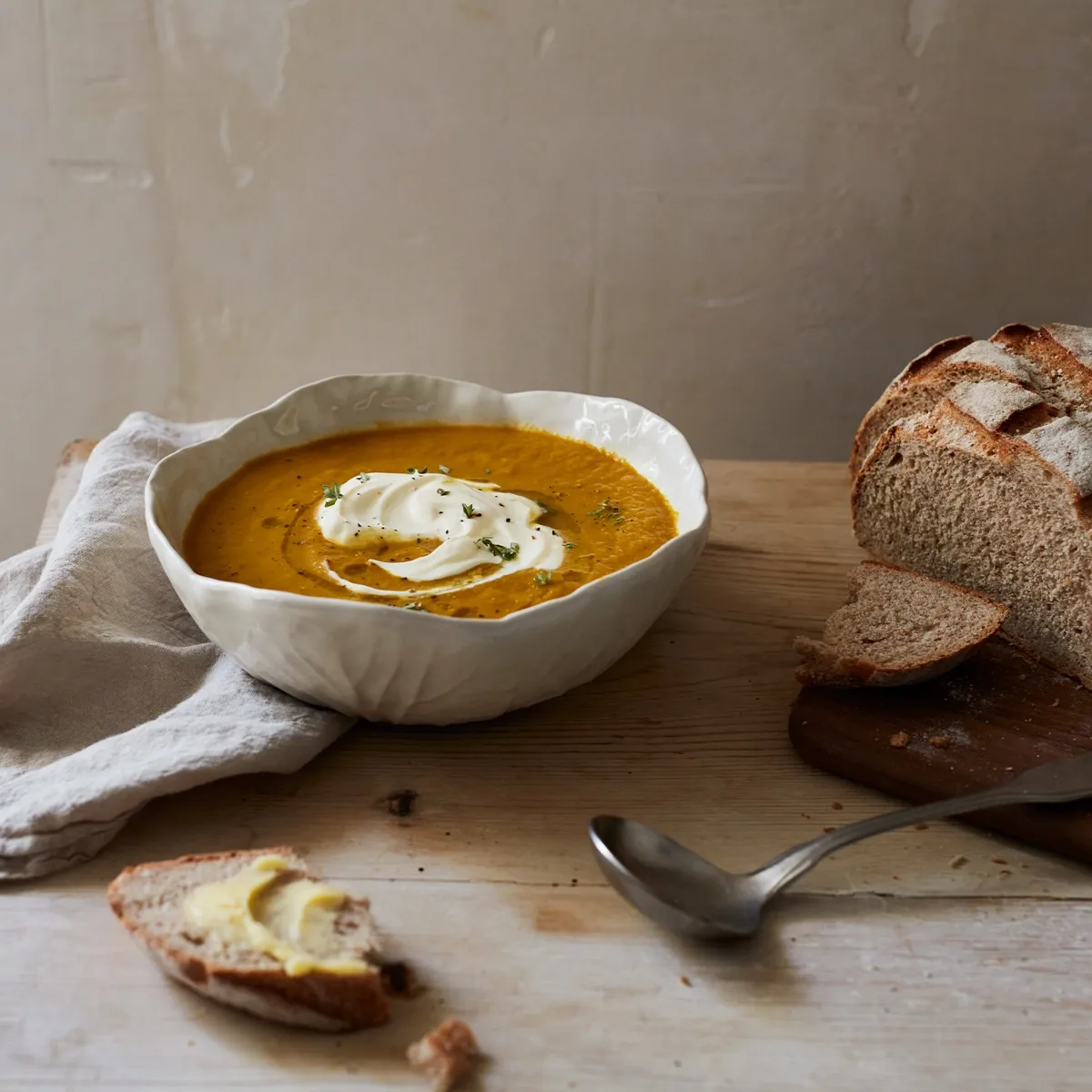 Carrot & Ginger Soup 