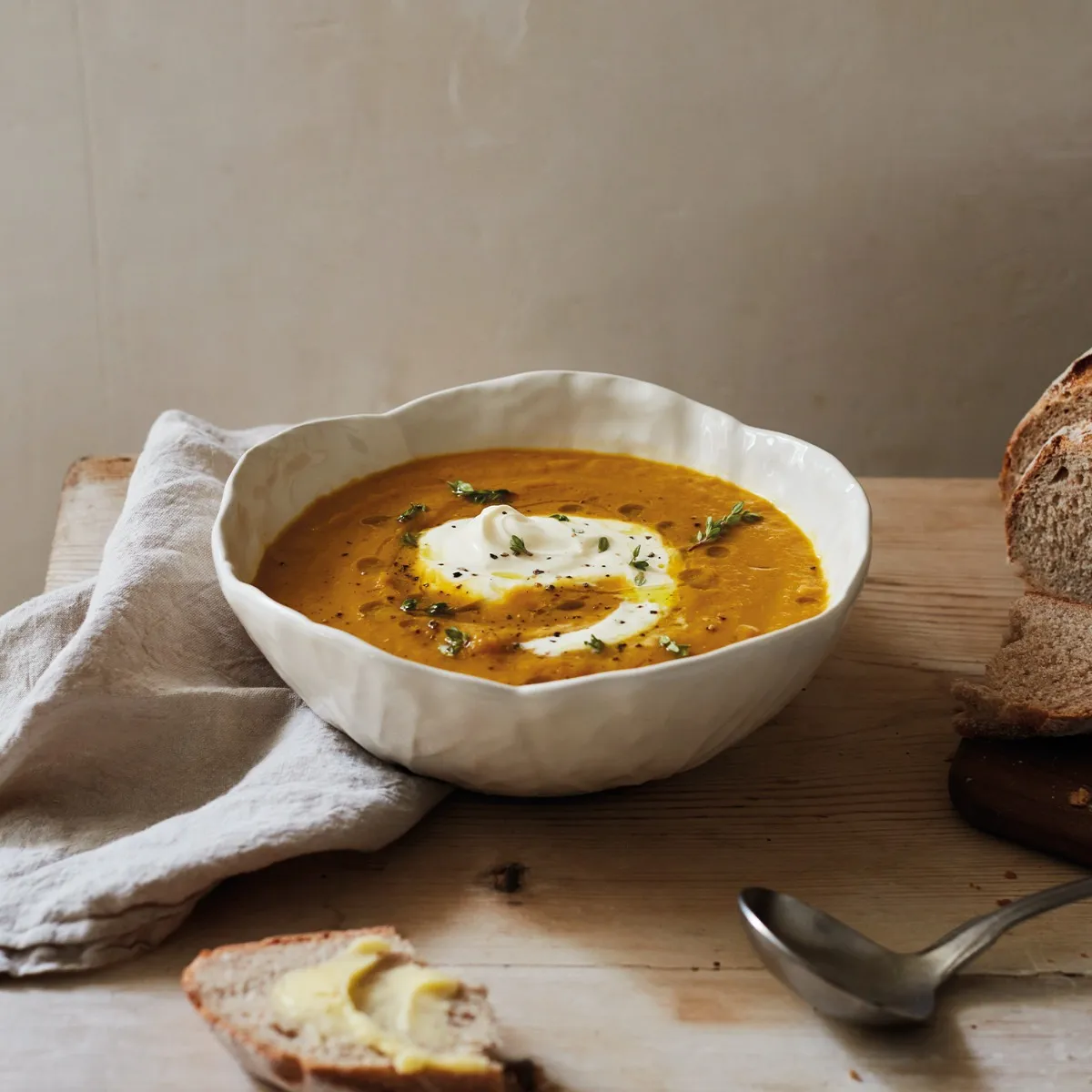 Carrot & Ginger Soup