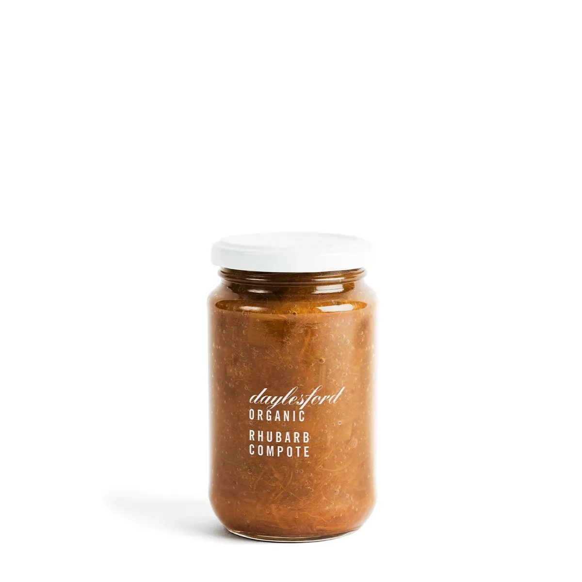 Organic Rhubarb Compote 