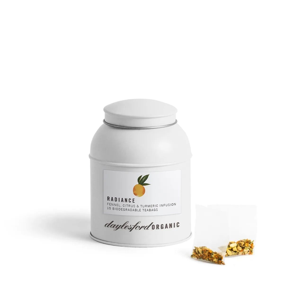 Organic Radiance Tea Bags In Caddy 