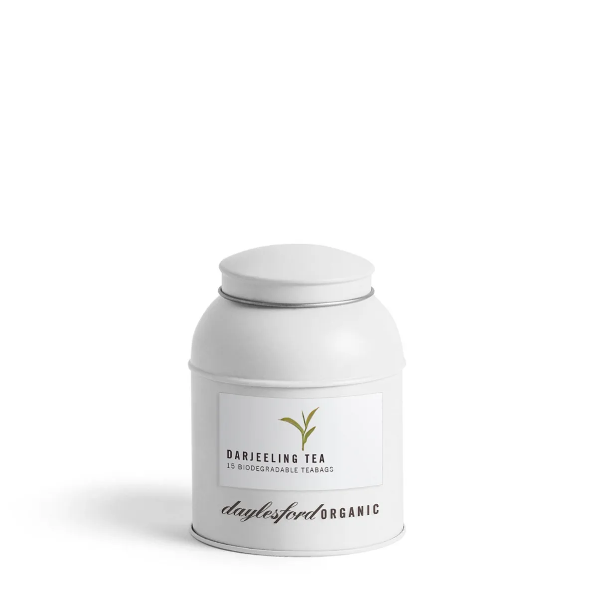 Organic Darjeeling Tea Bags In Caddy