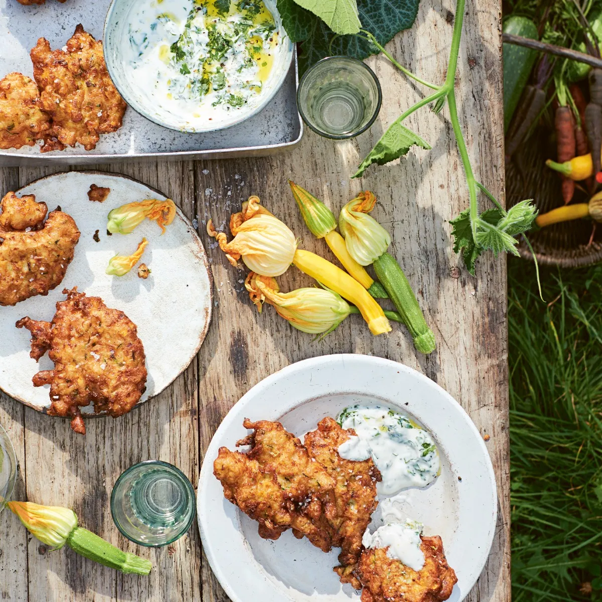 Courgette, Cumin & Lime Fritters â?a guest recipe by Kathy Slack 
