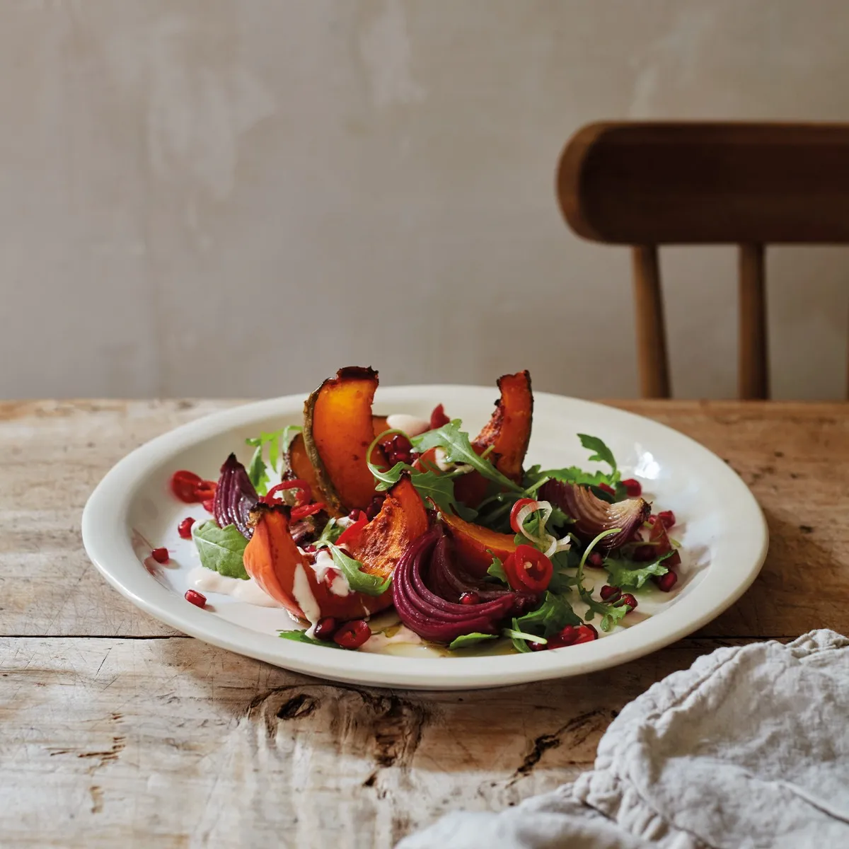 Roasted Red Kuri Squash 