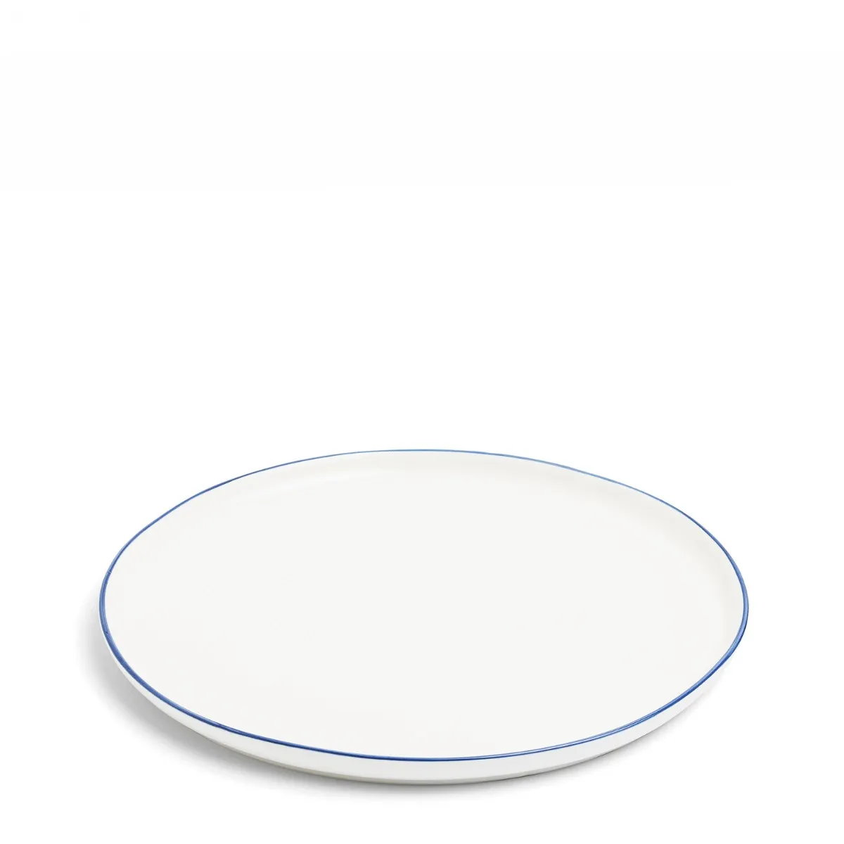 Edge Dinner Plate Blue 