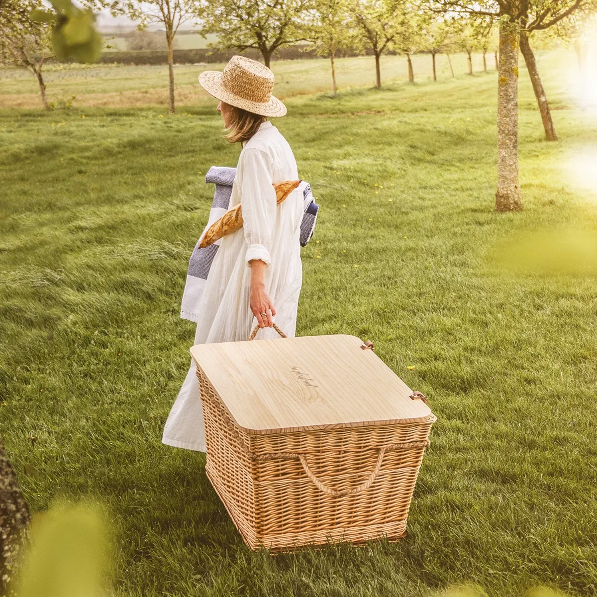 Lea Insulated Picnic Hamper Extra Large