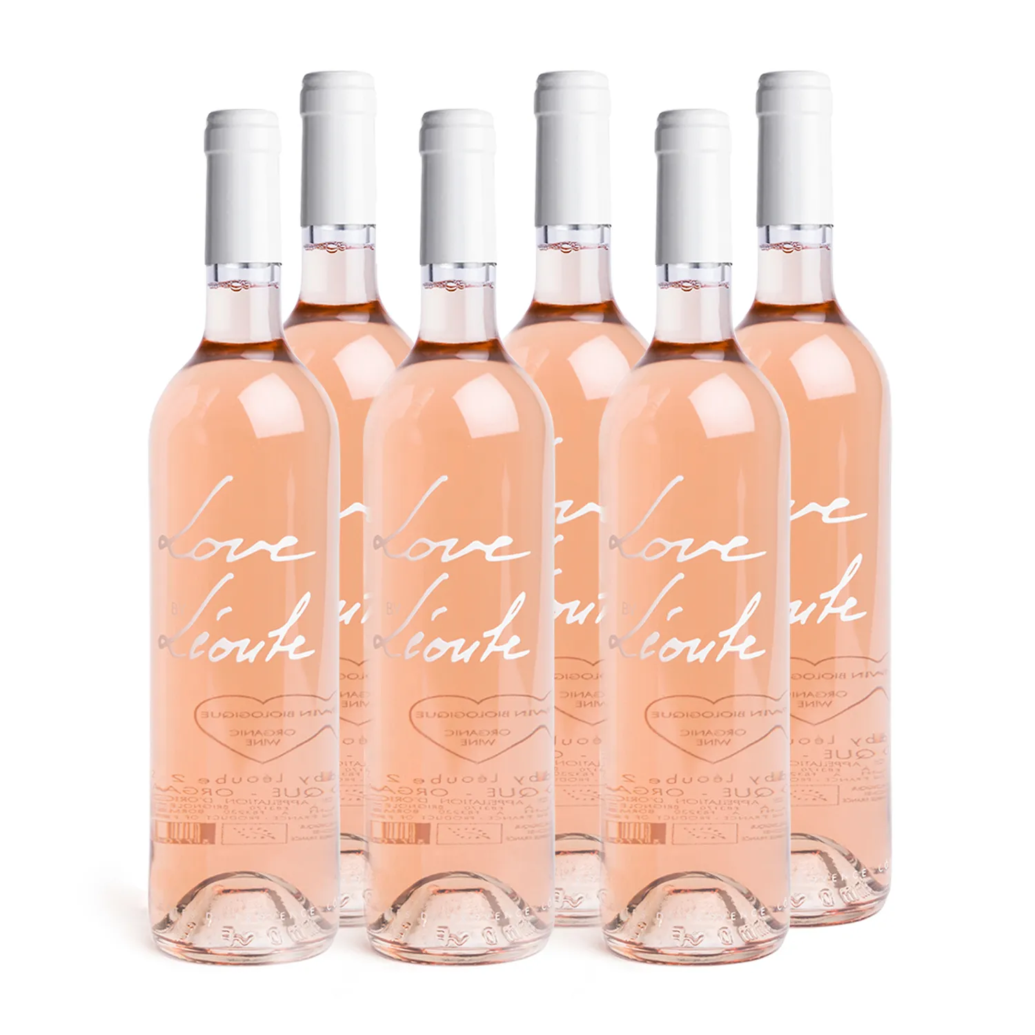 Love by LÃ©oube RosÃ© Case of 6 