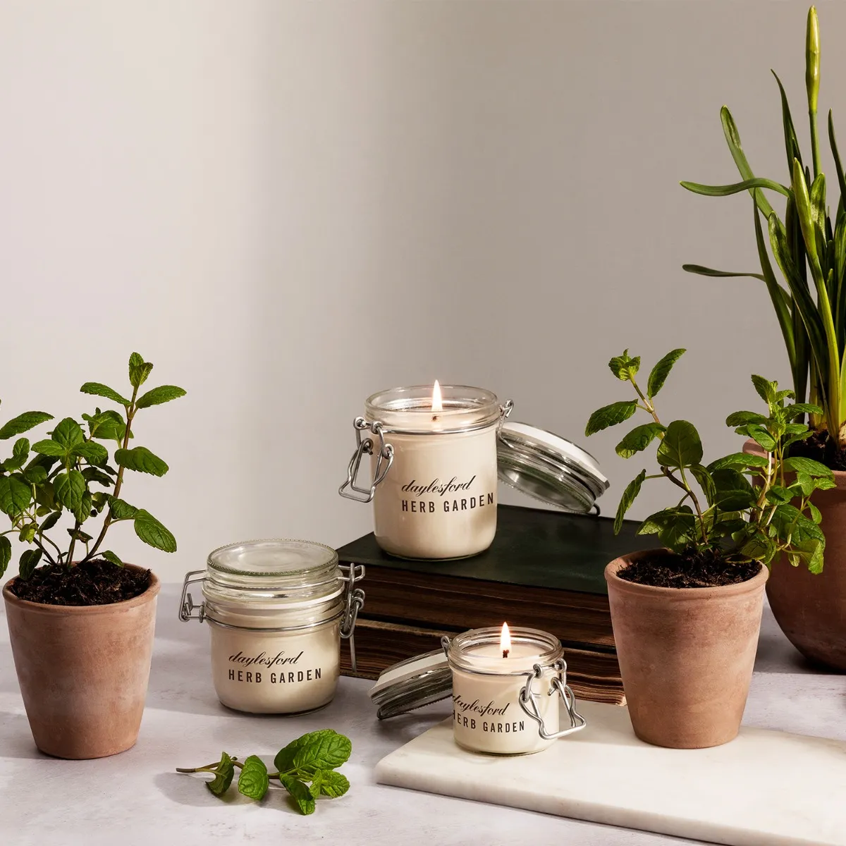 Botanical Herb Garden Candle