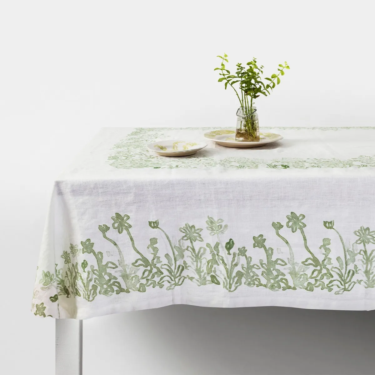 Eden Green Tablecloth