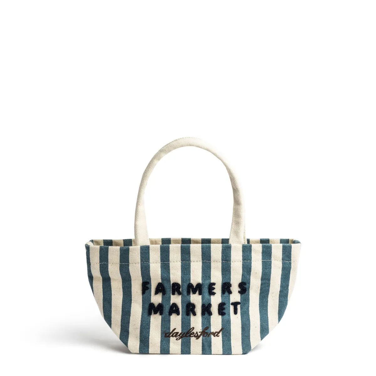 Farmers Market Stripe Mini Bag Blue 